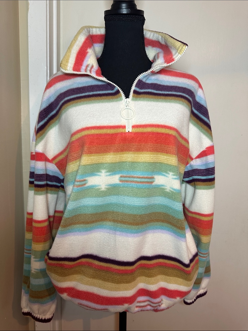 O’Neill Sierra Tribal Fleece 1/4 Zip Pullover Multicolor